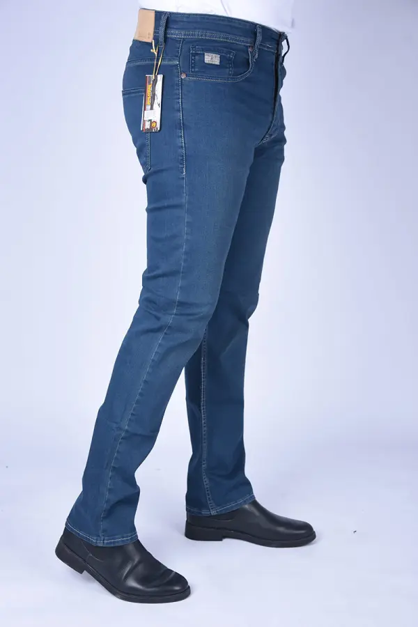 Jean Timberland Coupe Normal en denim stretch confortable Ref-TE71556 ( Bleu Dirty )