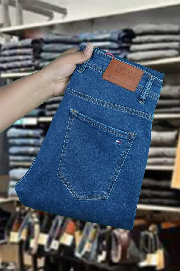 Jean Tommy Bleu Coupe Normal Ref-HT98L0
