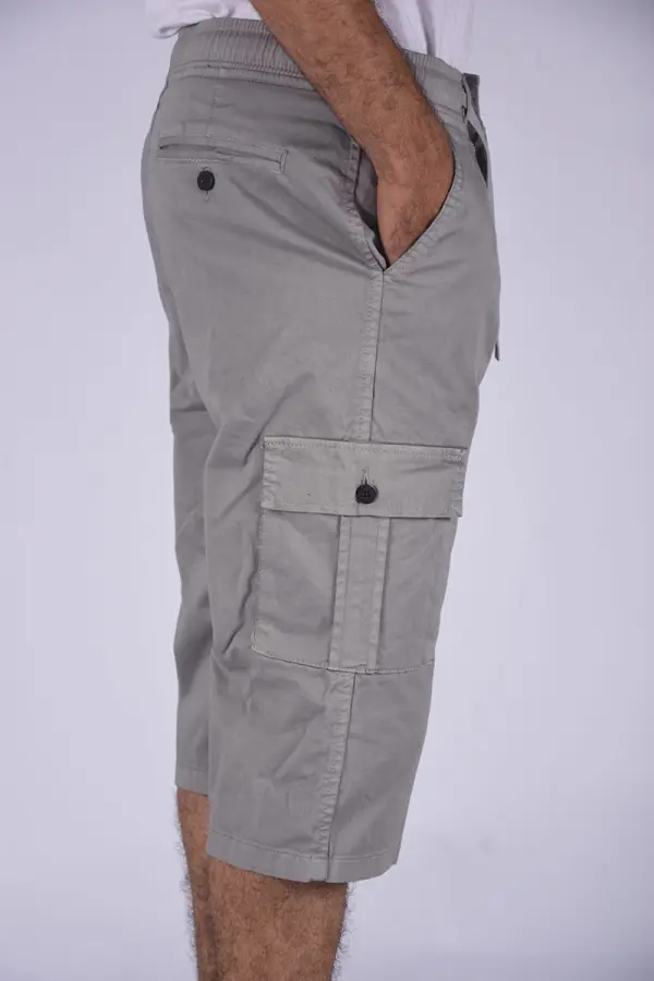 Pantacourt Yours London En Toile Léger Ref-PA66H60-(Gris)